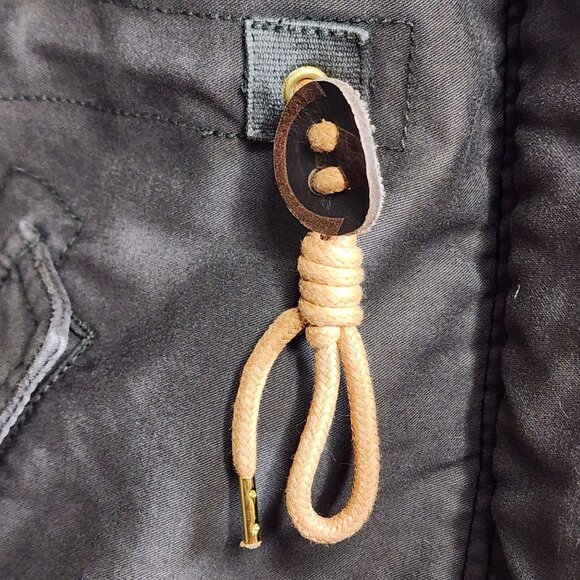 True Religion Dark Khaki Removable Liner Parka, Women's Medium - Picture 10 of 16